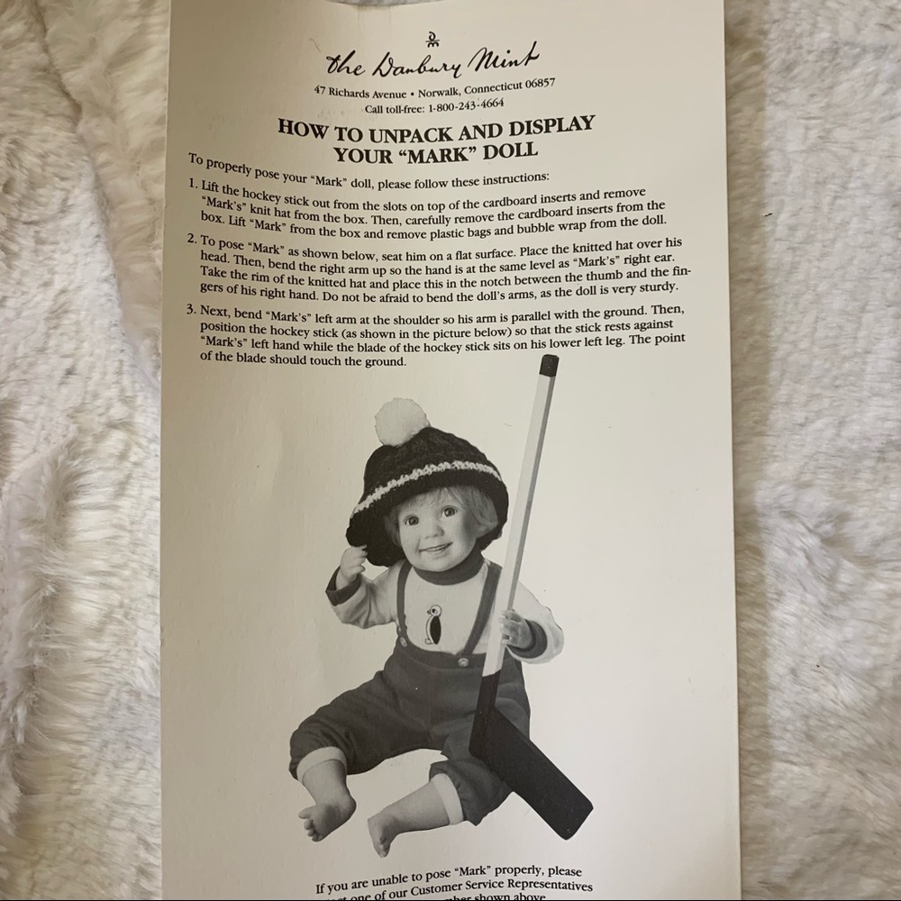 Danbury Mint “Boys Will Be Boys” Collection by Elke Hutchens Hockey Mark - Picture 7 of 8